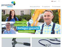 Tablet Screenshot of persontura.de